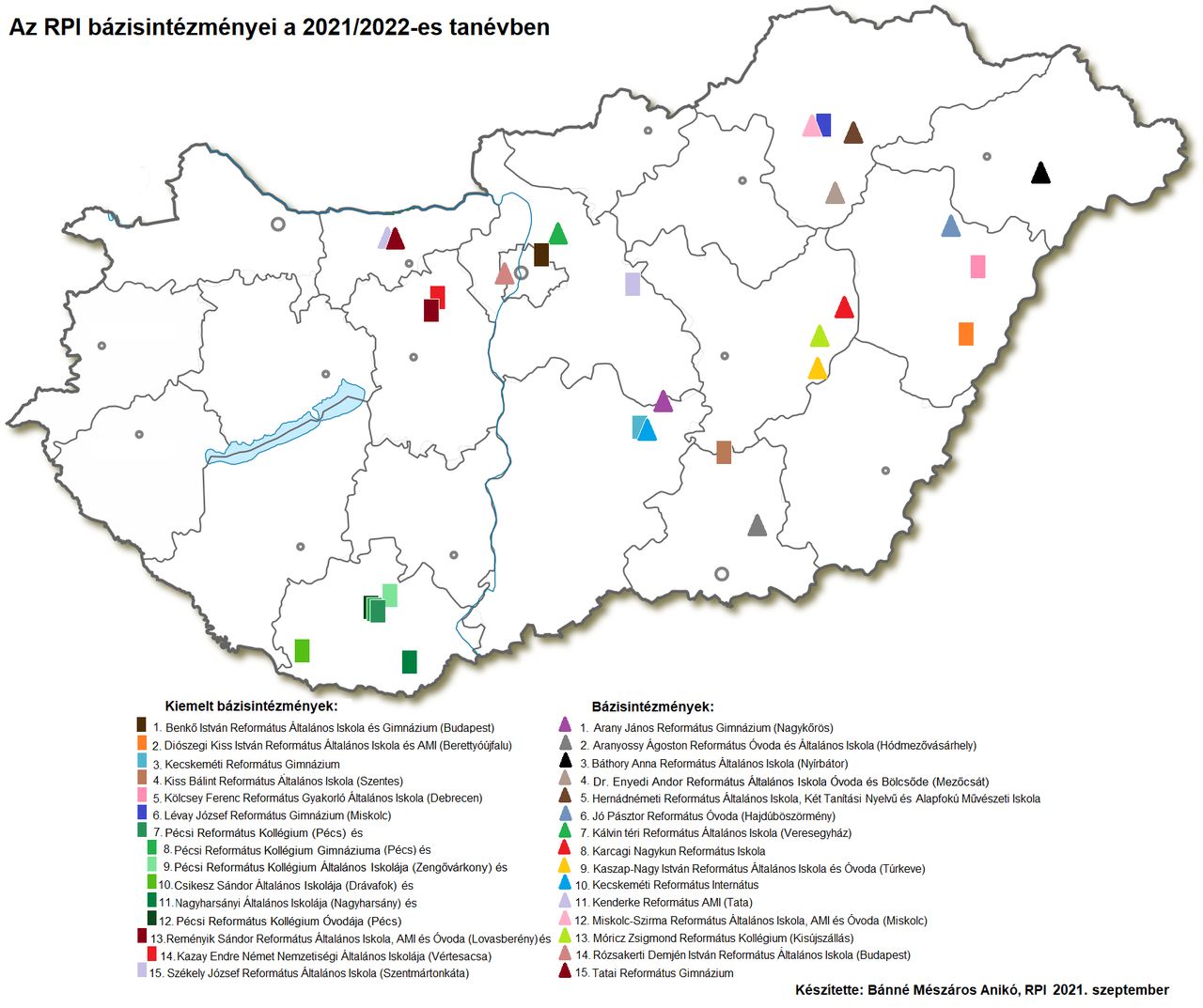 Kiemelt bázisintézményeink